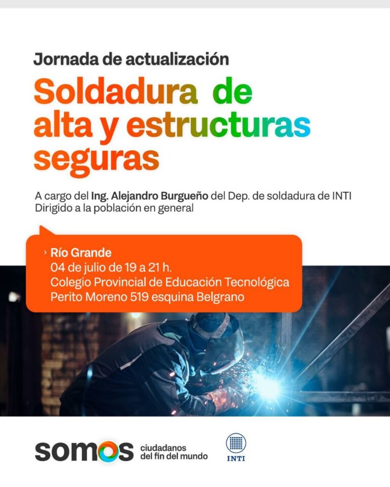 REALIZARÁN UNA JORNADA DE ACTUALIZACIÓN EN SOLDADURA