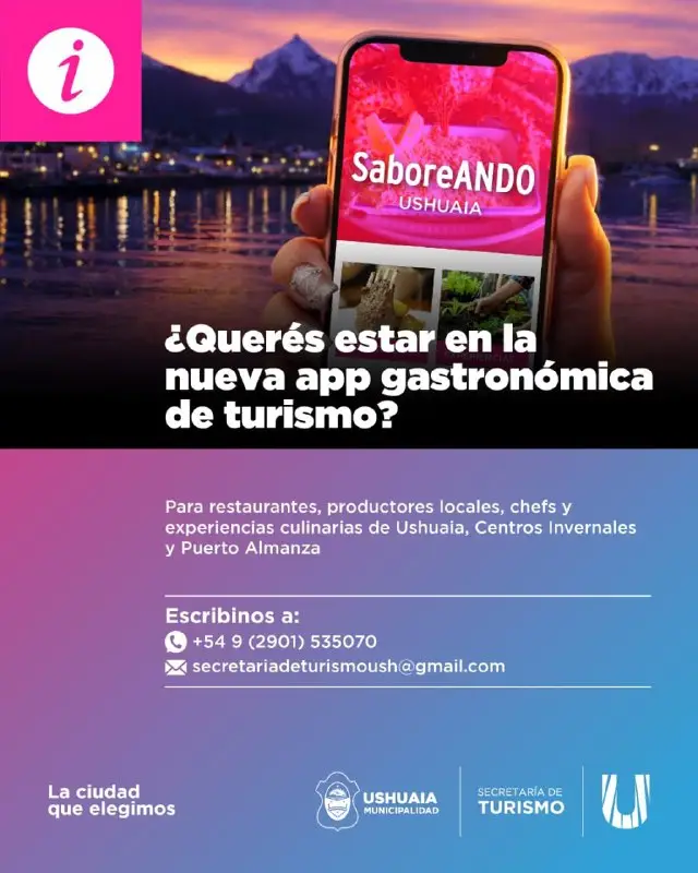 app gastronómica ushuaia